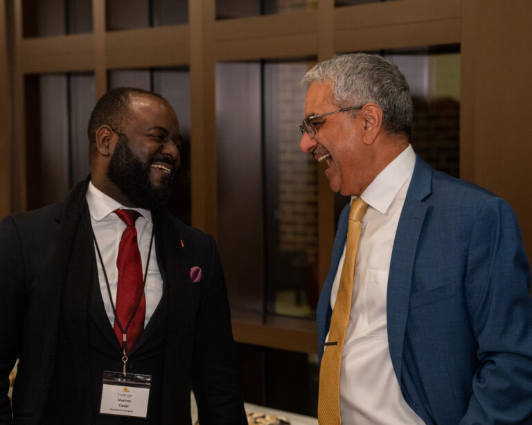 Members of the Consular Corps of Dallas/Fort Worth enjoying conversation