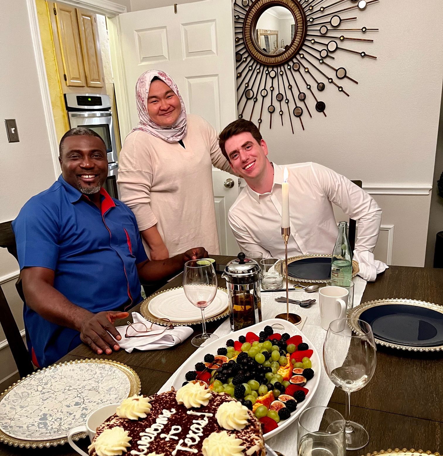 Home Hospitality dinner with International Visitor Group - Smart Policy